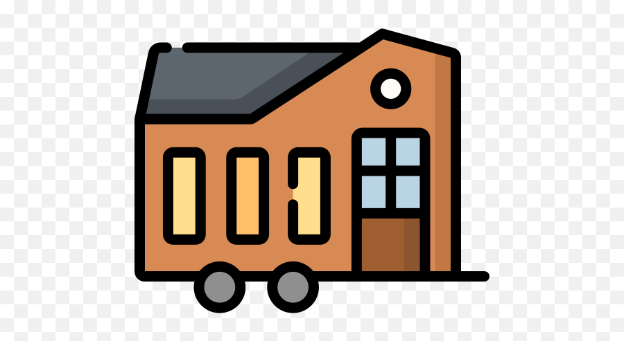 Tiny House - Free Travel Icons Tiny House Free Icon Png,3d House Icon In Illustrator