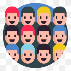 The Best Free Crowd Icon Images Download From 195 - Flat People Icon png