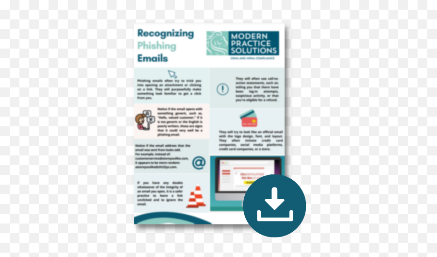 Recognizing Phishing Emails Download - Modern Practice Solutions Png,Email Phish Icon