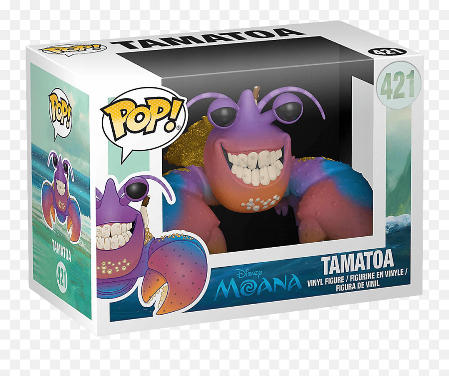Funko Pop Disney Moana - Tamatoa Vinyl Figure New Funko Pop Moana Tamatoa Png,Moana Png Transparent