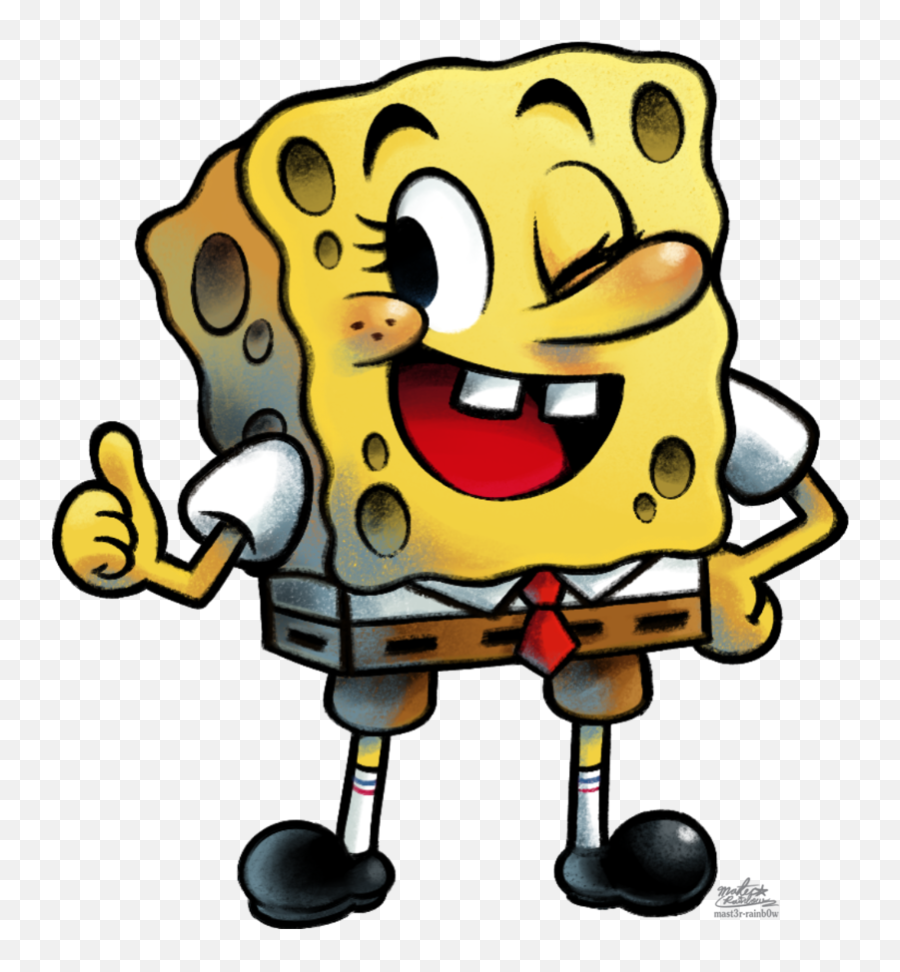 If Spongebob Was In Mario And Luigi Squarepants - Mario And Luigi Spongebob Png,Spongebob Meme Png