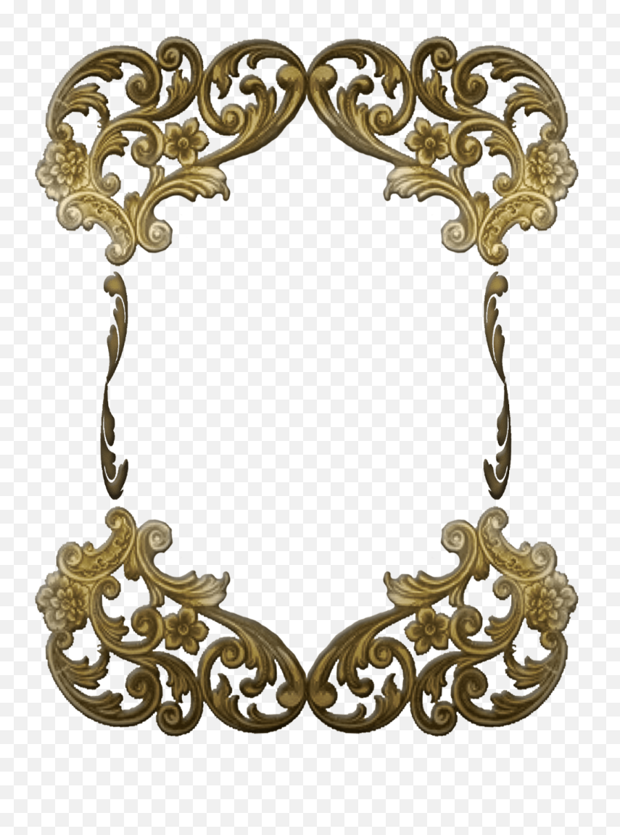 Free Ornate Victorian Frame - Transparent Background Victorian Frame Png,Victorian Frame Png