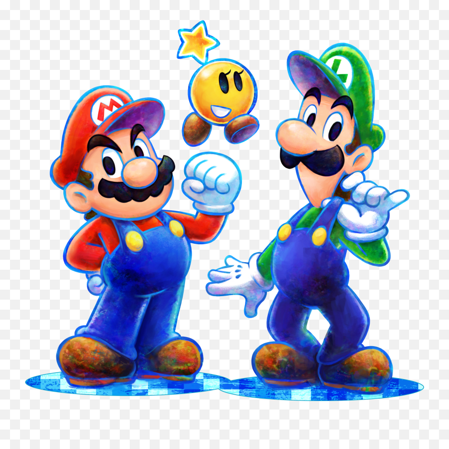 Mario And Luigi Png Picture - Mario And Luigi Dream Team Luigi,Mario And Luigi Transparent