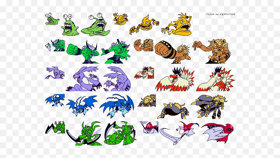 Wonderswan Wsc - Digimon Medley Random Encounters 1 Language Png,Gabumon Icon