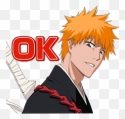 Bleach Sticker Pack - Stickers Cloud De Bleach Para Whatsapp png