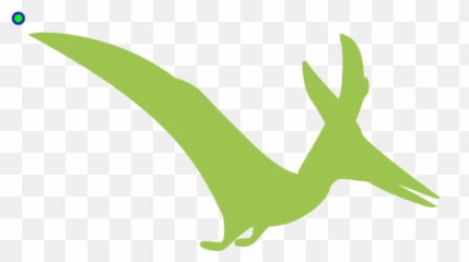 Dinosaur Clip Art Pterodactyl Png - Pterodactyl Silhouette Transparency,Pterodactyl Png