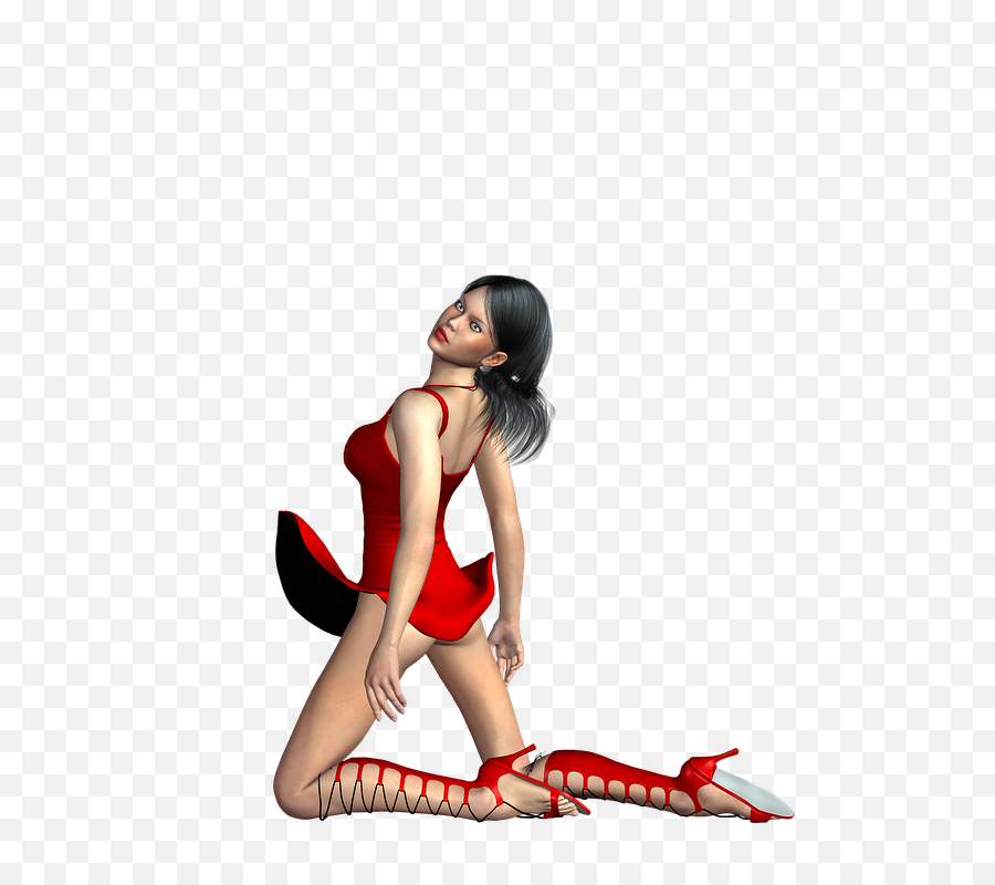 Download Girl Fashion Kneeling Sexy 3d Hot Png - Hot Hot Sexy Girls Png,Hot Png