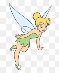Tinker - Tinkerbell Coloring Pages Png,Tinkerbell Transparent