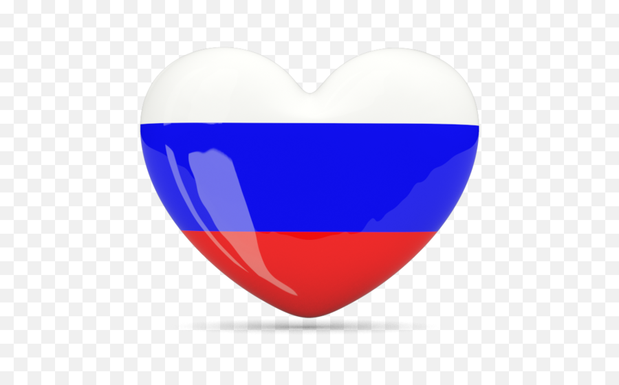 Flag Icon Png Format Heart Logos Illustration Russian - Clip Russian Flag Icon Heart,Russian Flag Png