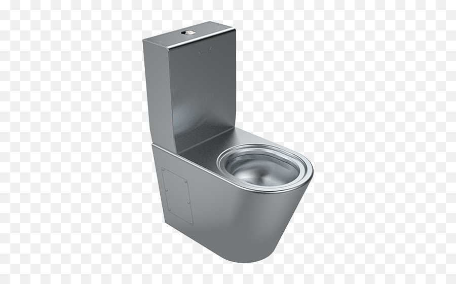Toilet Suite Close Couples Stainless Steel Britex - Stainless Steel Toilet Png,Toilet Transparent