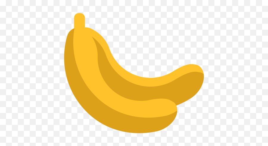 Banana Fruit Flat - Transparent Png U0026 Svg Vector File Saba Banana,Banana Transparent