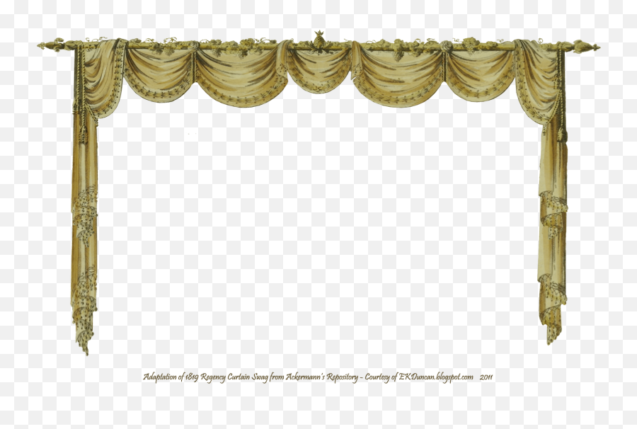 Curtain Clipart Stage Transparent Free For - Transparent Curtain Design Png,Curtain Png