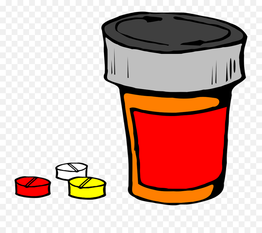 Free Png Download Cartoon Images - Transparent Background Pill Bottle Clipart,Pill Bottle Transparent Background