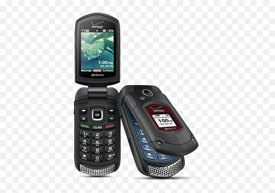 Kyocera Duraxv Rugged Waterproof Flip Phone - Verizon Kyocera Flip Phone Png,No Cell Phone Png