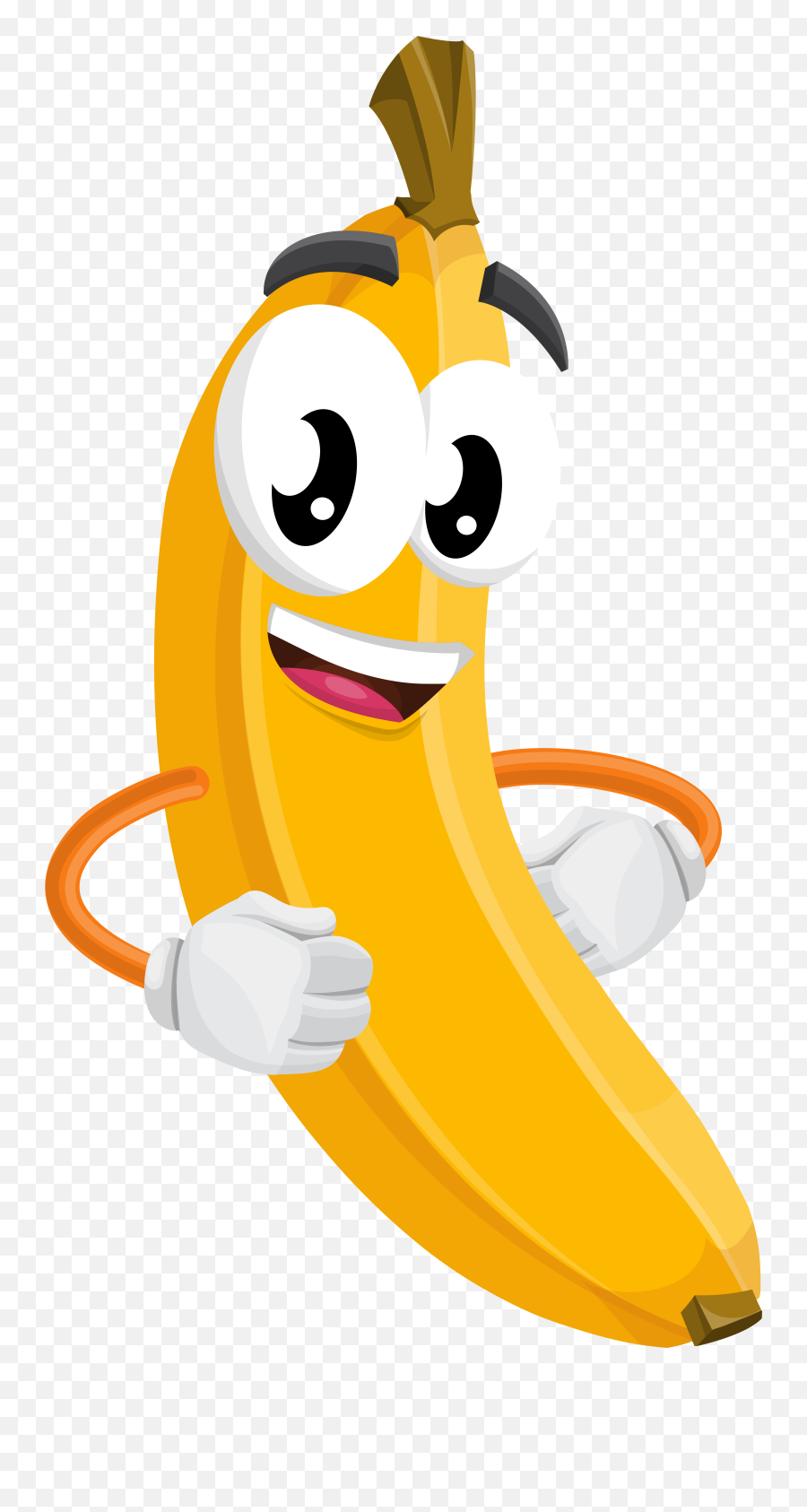 Cute Pixabay Bananas Nomads Adventures - Banana Png Cartoon,Banana Clipart Png