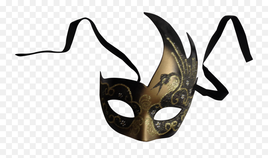 Mardi Venice Gold Carnival Gras Mask - Mask Png,Mardi Gras Mask Png
