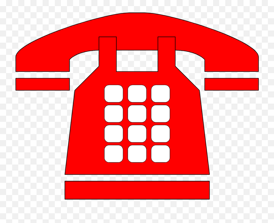 Telephone Art Png - Free Png Clip Art Red Telephone Clip Art,Phone Clipart Png