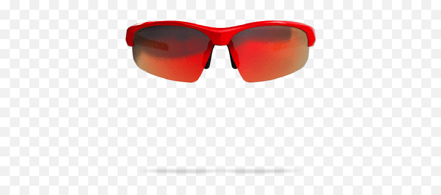 Impress Red Pc Sunglasses Smoke Lens - Reflection Png,Red Smoke Transparent