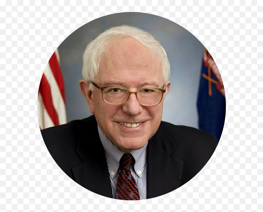 Senator Bernie Sanders Transparent Png - Bernie Sanders With Hair,Jeb Bush Png