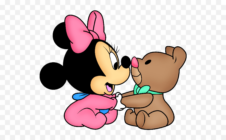Baby Minnie Mouse Clip Art Png 2 - Disney Minnie Mouse Bebe,Baby Minnie Mouse Png