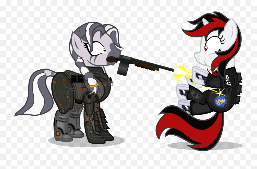 Gunfire - Fallout Equestria Project Horizons Xanthe Png Mlp Fallout Equestria Blackjack,Gunfire Png