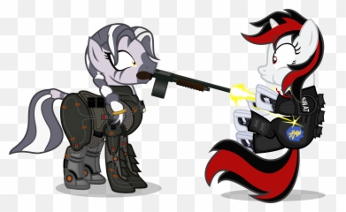 Gunfire - Fallout Equestria Project Horizons Xanthe Png Mlp Fallout Equestria Blackjack,Gunfire Png