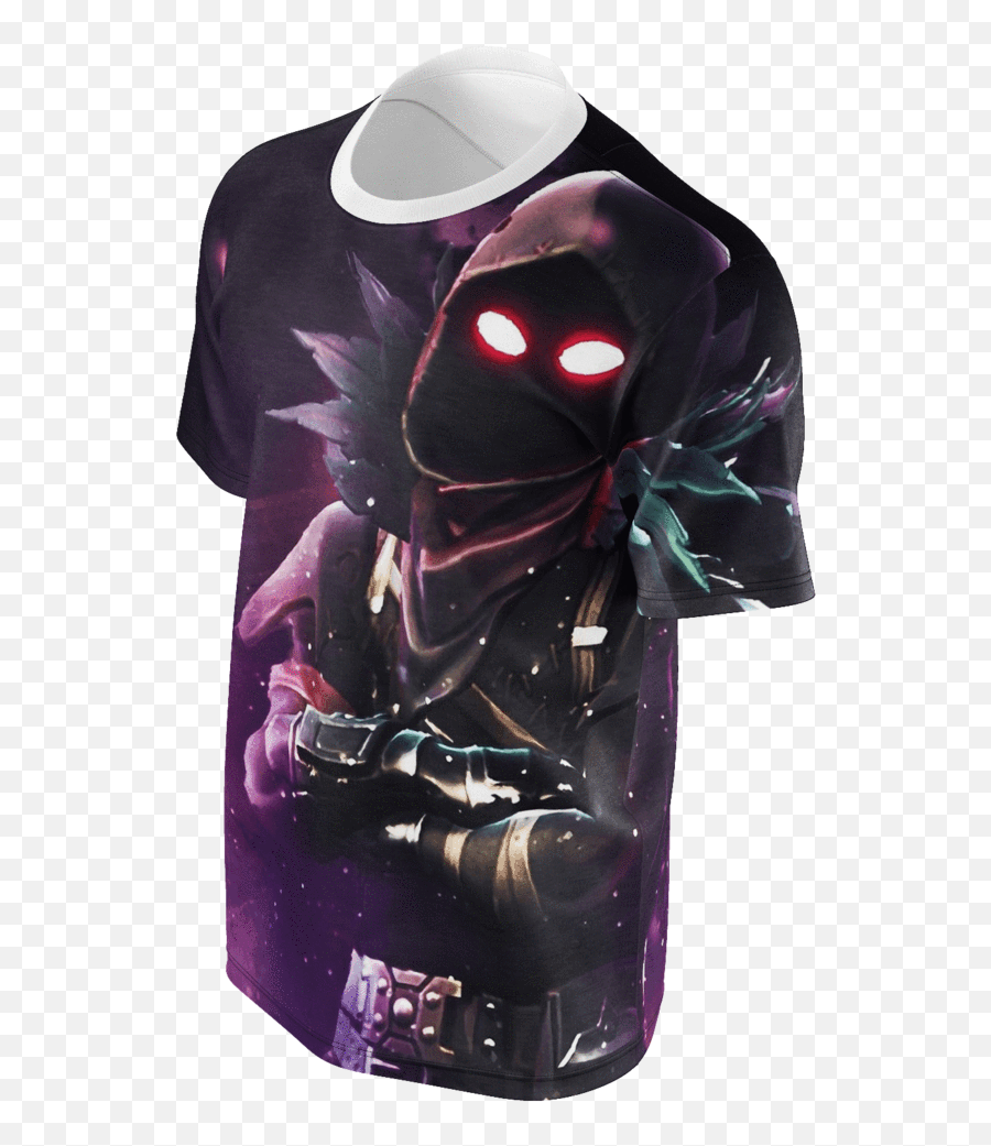 Download Hd Raven Galaxy Print Fortnite T - Shirt Darth Supervillain Png,Fortnite Raven Png