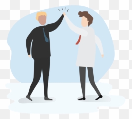 High Five Congratulations Full Size Png Download Seekpng - Portable Network Graphics