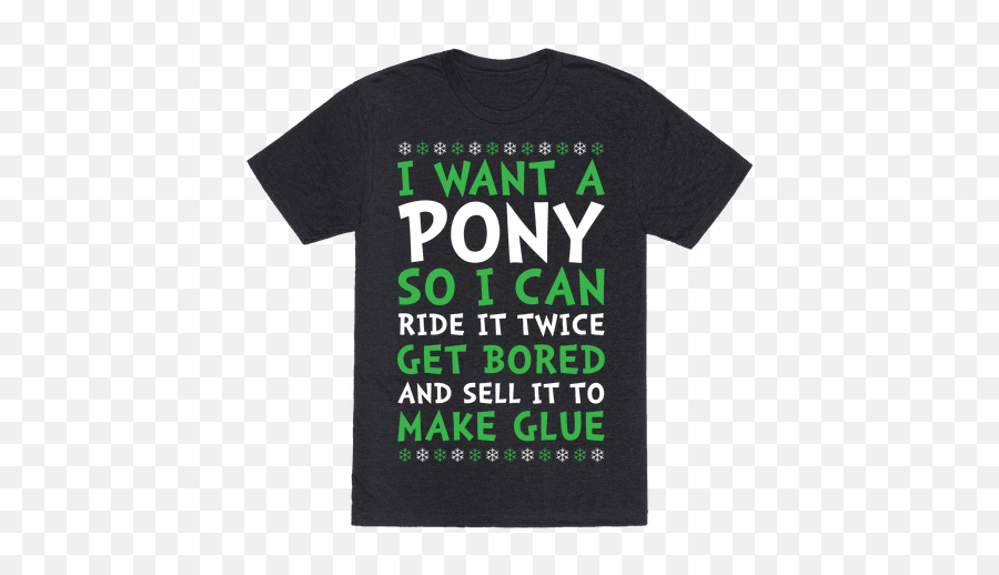 Grinch Pony T - Shirt Lookhuman T Shirt Funny Christmas Active Shirt Png,Jim Carrey Png