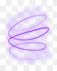 Download Ftestickers Effect Light Glow Purple Spiral - Glowing Png