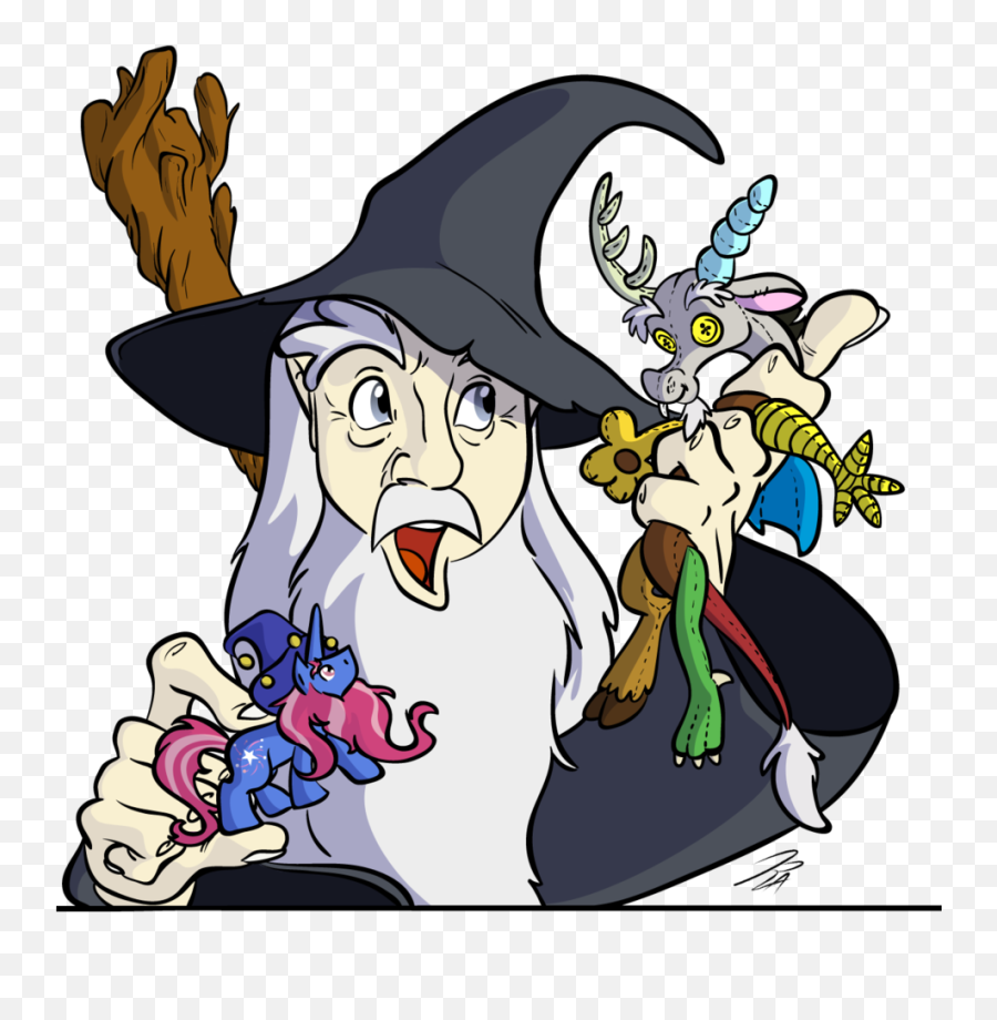 Lord Of The Rings Clipart Star - My Little Friendship Is Magic Png,Gandalf Png