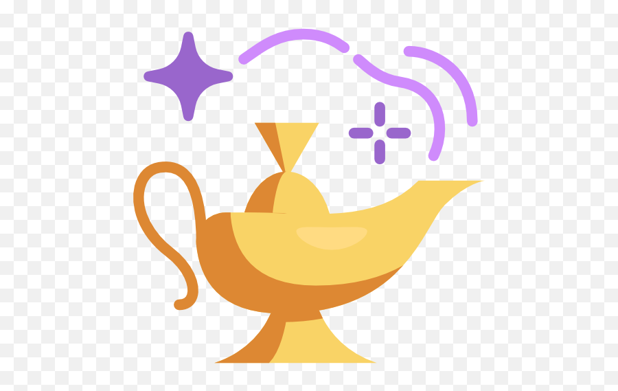 Genie Lamp Icon - Genie Lamp Icon Png,Aladdin Lamp Png