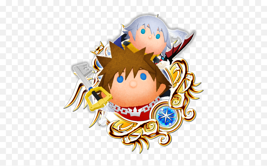 Tsum Sora U0026 Riku - Khux Wiki Kingdom Hearts Sora Donald Goofy B Png ...