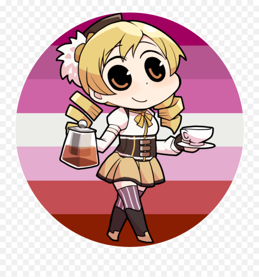 Magia Record Madoka Magica Lesbian Iconspfps - Album On Imgur Happy Png,Madoka Magica Transparent