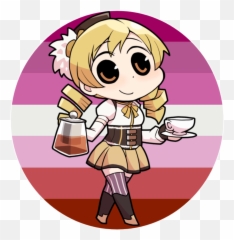Magia Record Madoka Magica Lesbian Iconspfps - Album On Imgur Happy Png,Madoka Magica Transparent