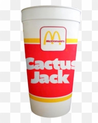 Travis Scott X Mcdonaldu0027s How A Burger Order Becomes - Cactus Jack Mcdonalds Styrofoam Cup Png,Travis Scott Transparent