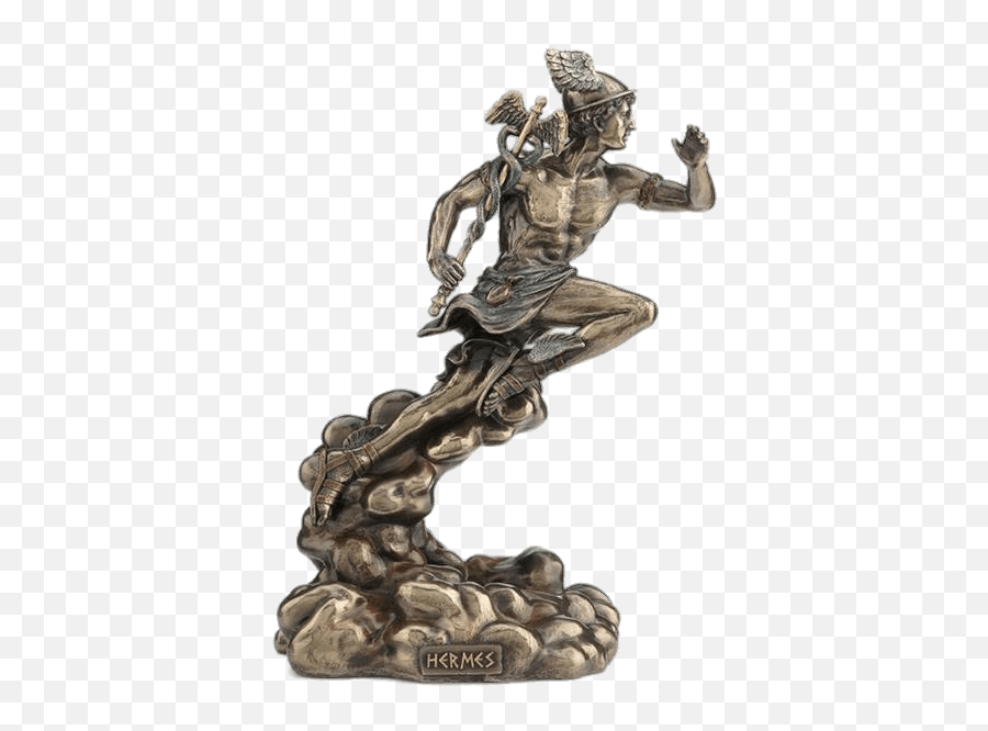 Hermes Figurine Transparent Png - Greek God Hermes,Hermes Png
