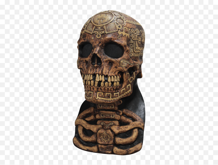 Download Image - Aztec Skull Mask Png,Skull Mask Png