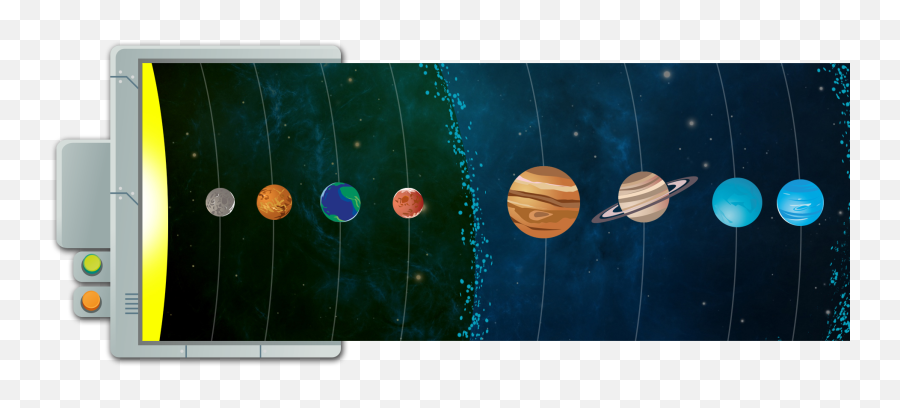 Download Hd The Planets Of Solar System - Universe Vertical Png,Planets Transparent