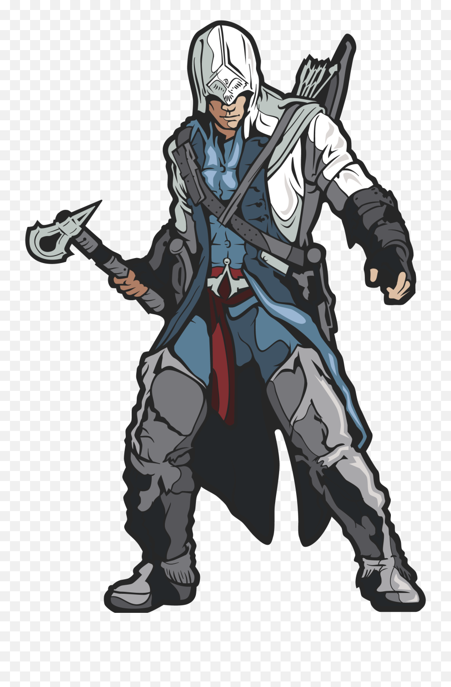 Assassins Creed Png - Connor Assassinu0027s Creed Enamel Pin Assassins Creed Animated Character,Assassin's Creed Png