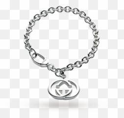 Sterling Silver Charm Bracelet - Pulsera Gucci En Plata png