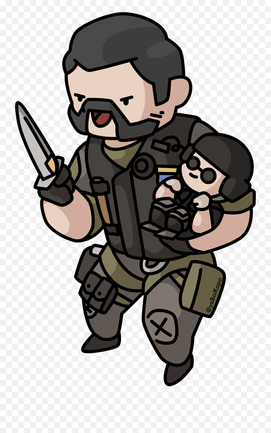 Dont You Talk To Me Or My Thermite Ever - Thatcher Holding Thermite Png,Thermite Icon