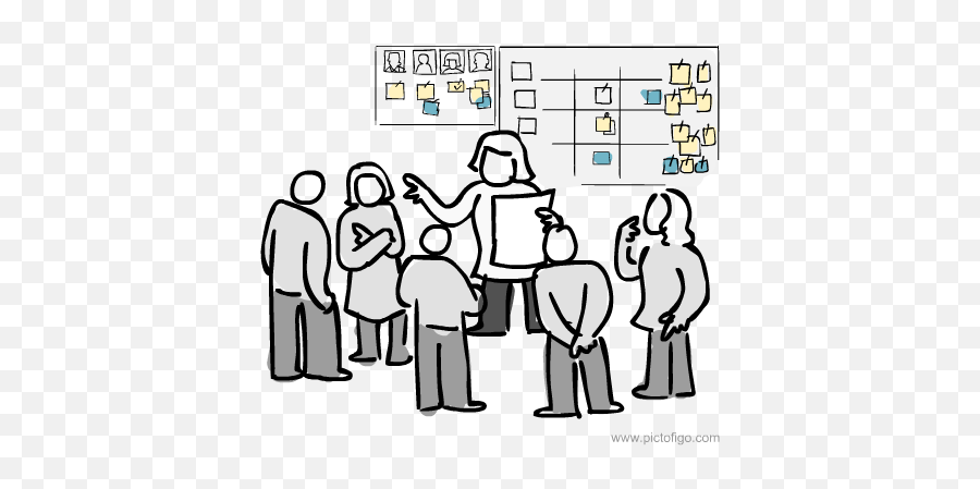 What Makes An Ideal Scrum Team - Agile Collaboration Png,Scrum Icon