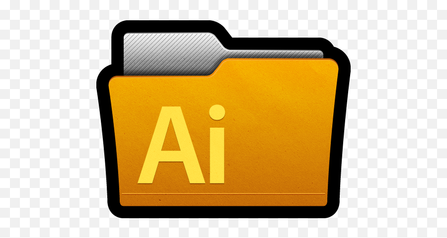 Adobe Cs5 Folder Illustrator Directory Documents Icon - Free Adobe Illustrator Png,Generic Document Icon Creative Commons