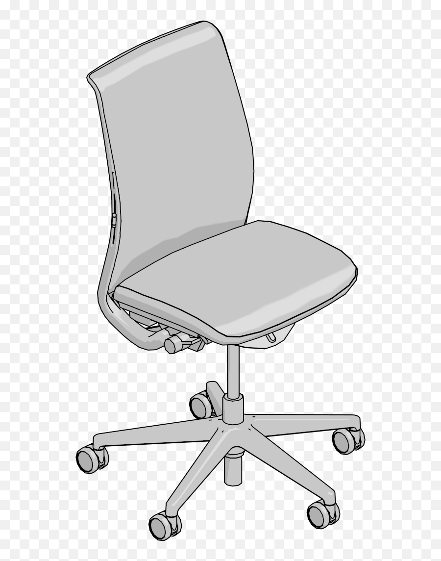 Auto Cad 3d Furniture Model Downloads - High Back Png,3d Model Icon