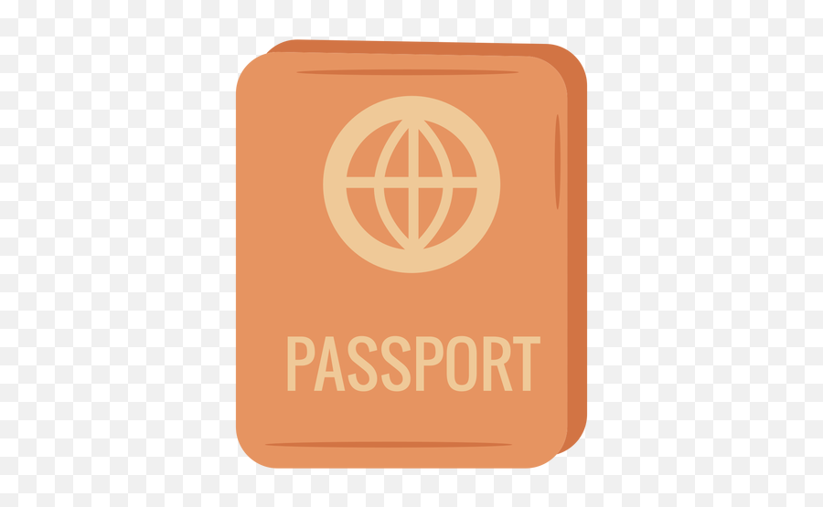 Orange Passport Icon Illustration - Transparent Png U0026 Svg Language,Orange Icon Png