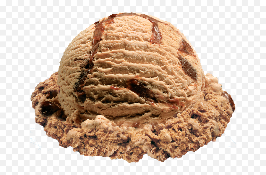 Coffee Fudge Ice Cream Flavor - Chocolate Ice Cream Png,Ice Cream Scoop Png