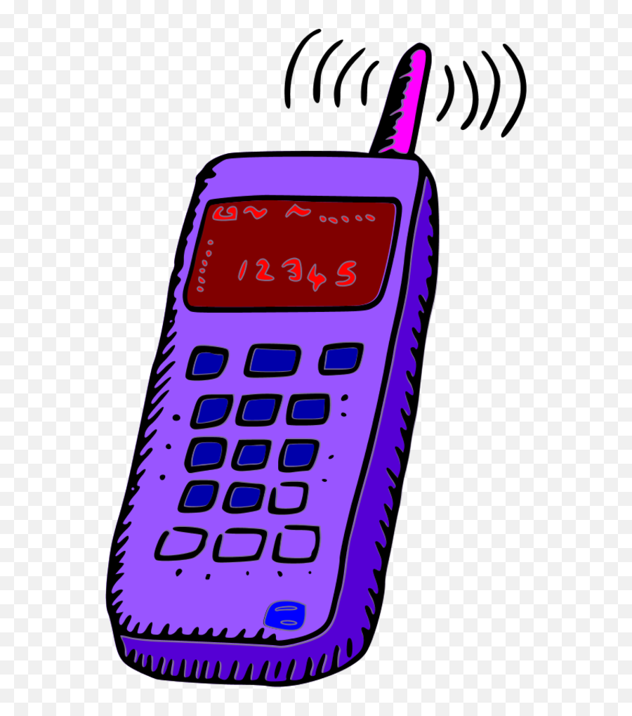 Moto X Style Telephone Smartphone Clip Art - Cell Phone Cell Phone Clipart Png,Phone Transparent Background