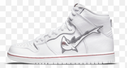 Nike Skateboarding - X Oski Sb Dunk High Great White Shark png
