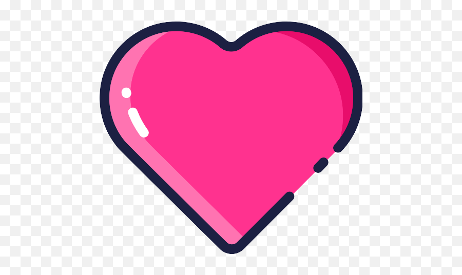 Heart Vector Svg Icon 43 - Png Repo Free Png Icons Girly,Heart Icon Vector